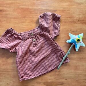 Striped Pink kids Top
